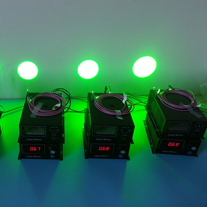 520nm 532nm 1~100W Verde Láser de fibra acopladaSystem PC Control Customized Laser